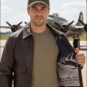Мужская лётная кожаная куртка A-2 Cooper Original® B-17® Cowhide
