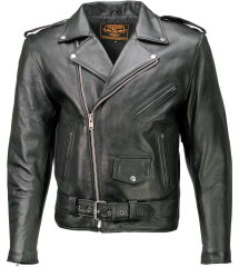 Мужская кожаная байкерская косуха Milwaukee® Biker Rider